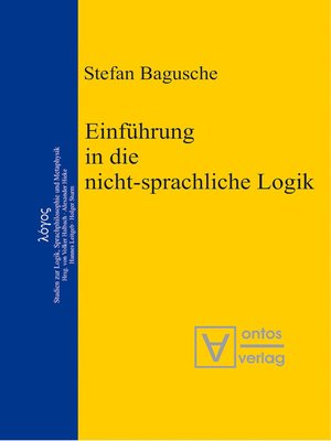 cover image of Einführung in die nicht-sprachliche Logik
